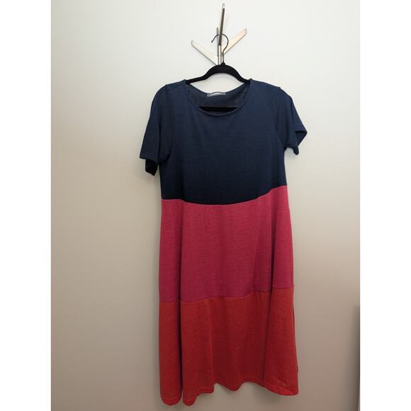 Alembika Colorblock Swing Dress Size M (Alembika 2) - Picture 1 of 8